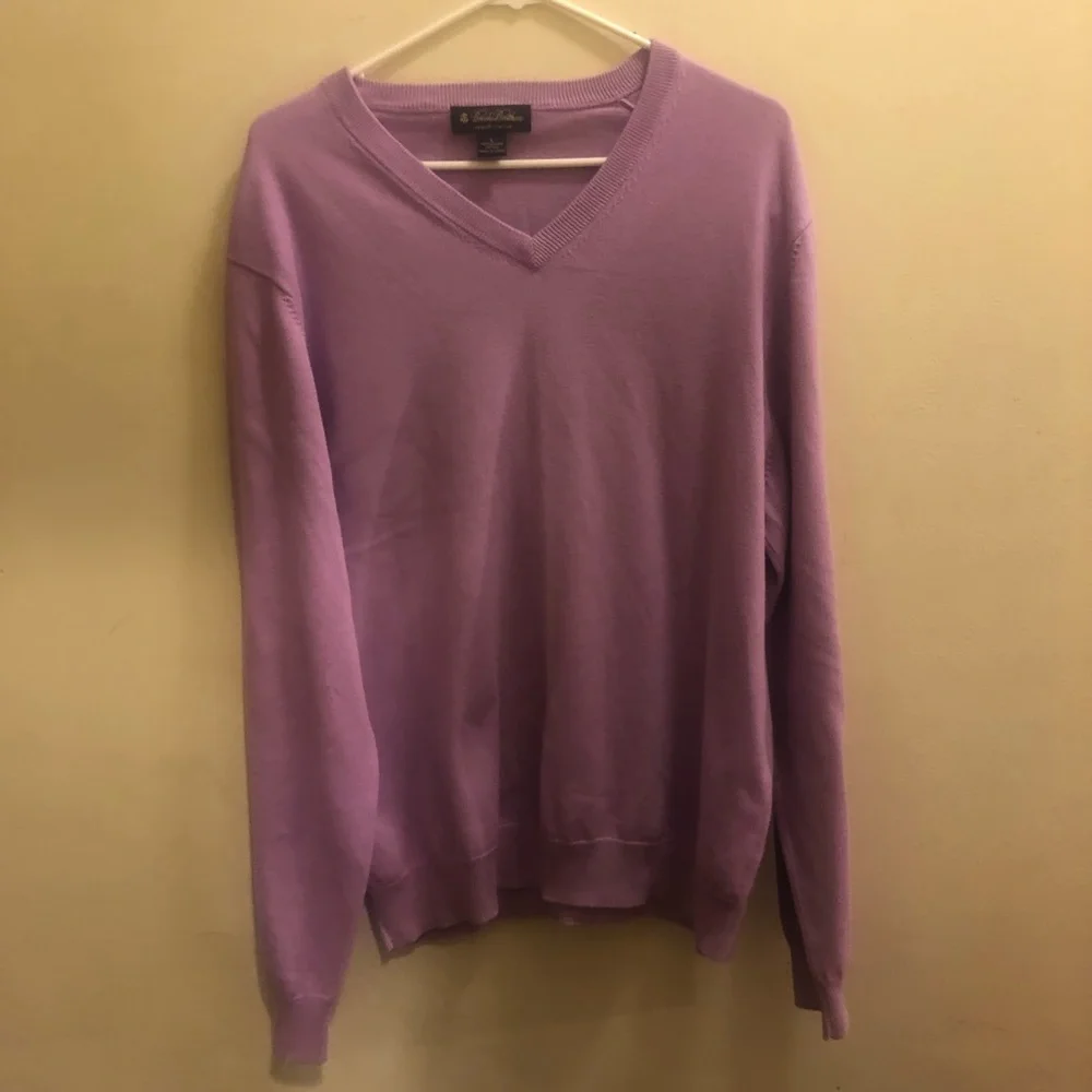 brooks brother supima cotton sweater